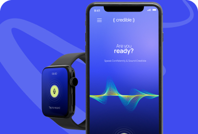 Credible app on a phone and a smartwatch