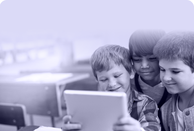 Magpie literacy games on a tablet