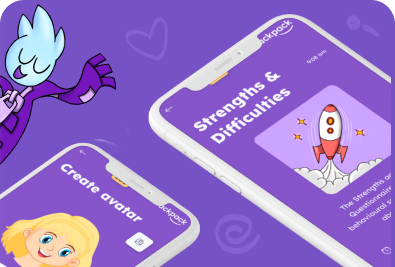 BackPack app screens