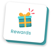 Atom “Rewards” button